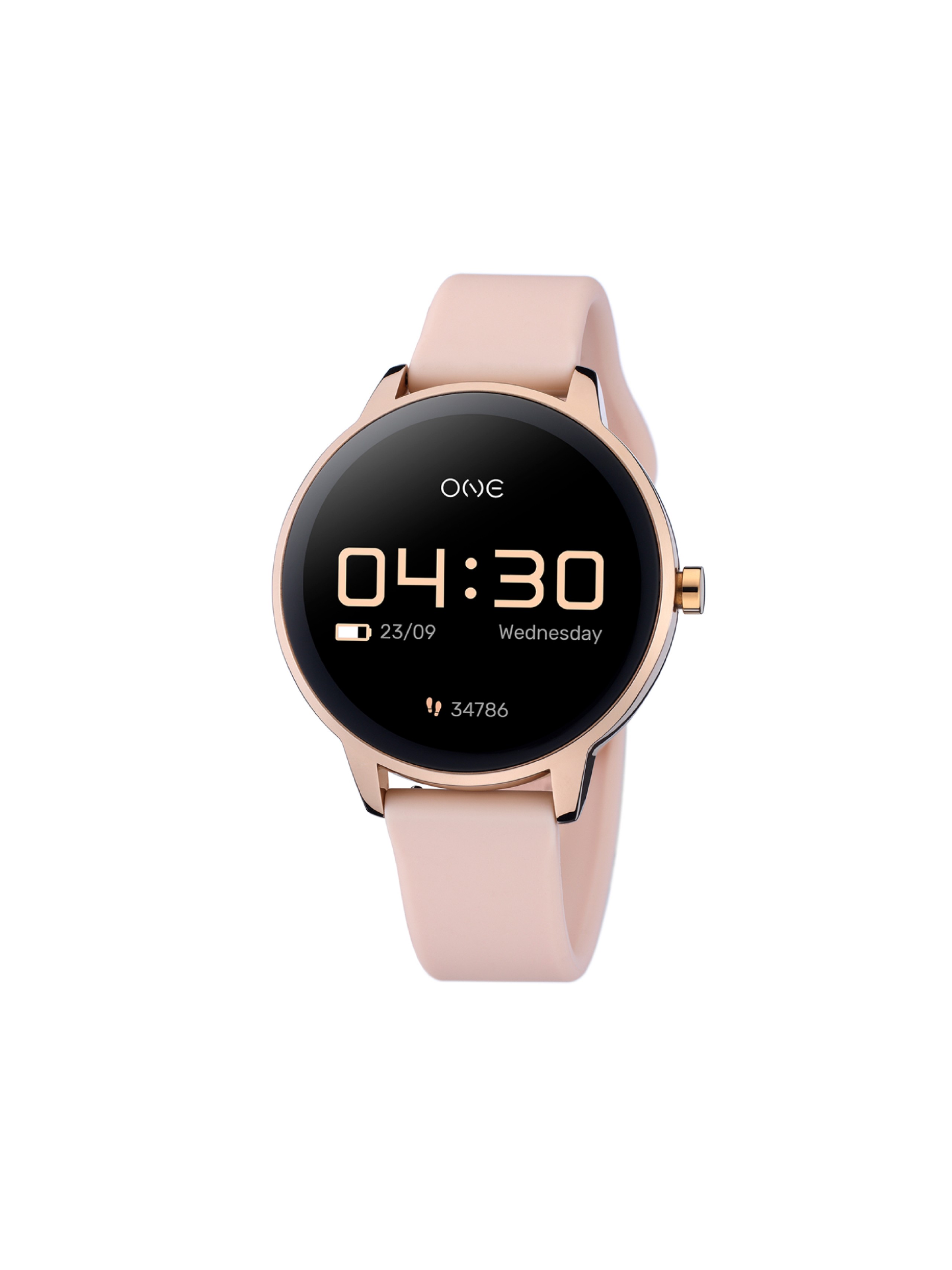 Smartwatch ONE QueenCall Rosa Gold Silicona