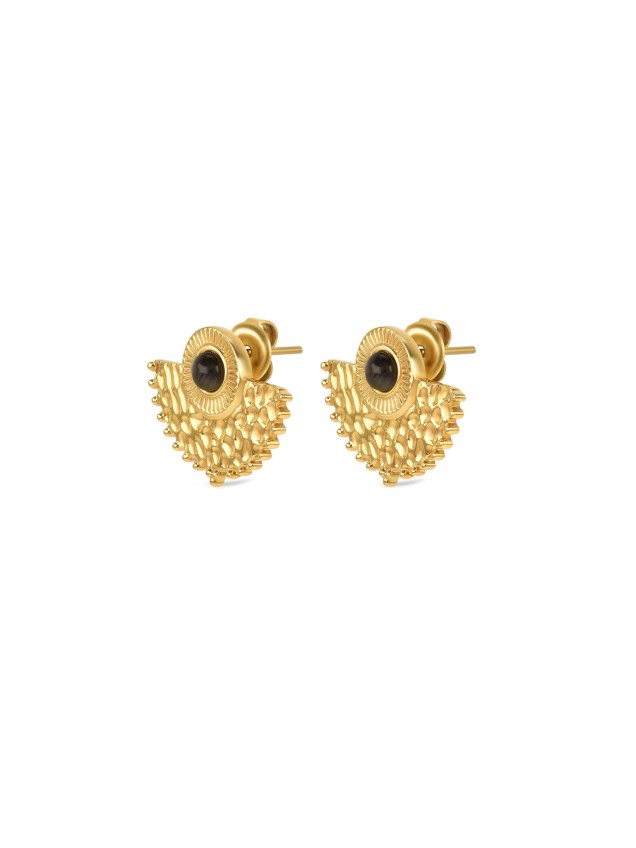 ONE Evil Eye Gray Earrings