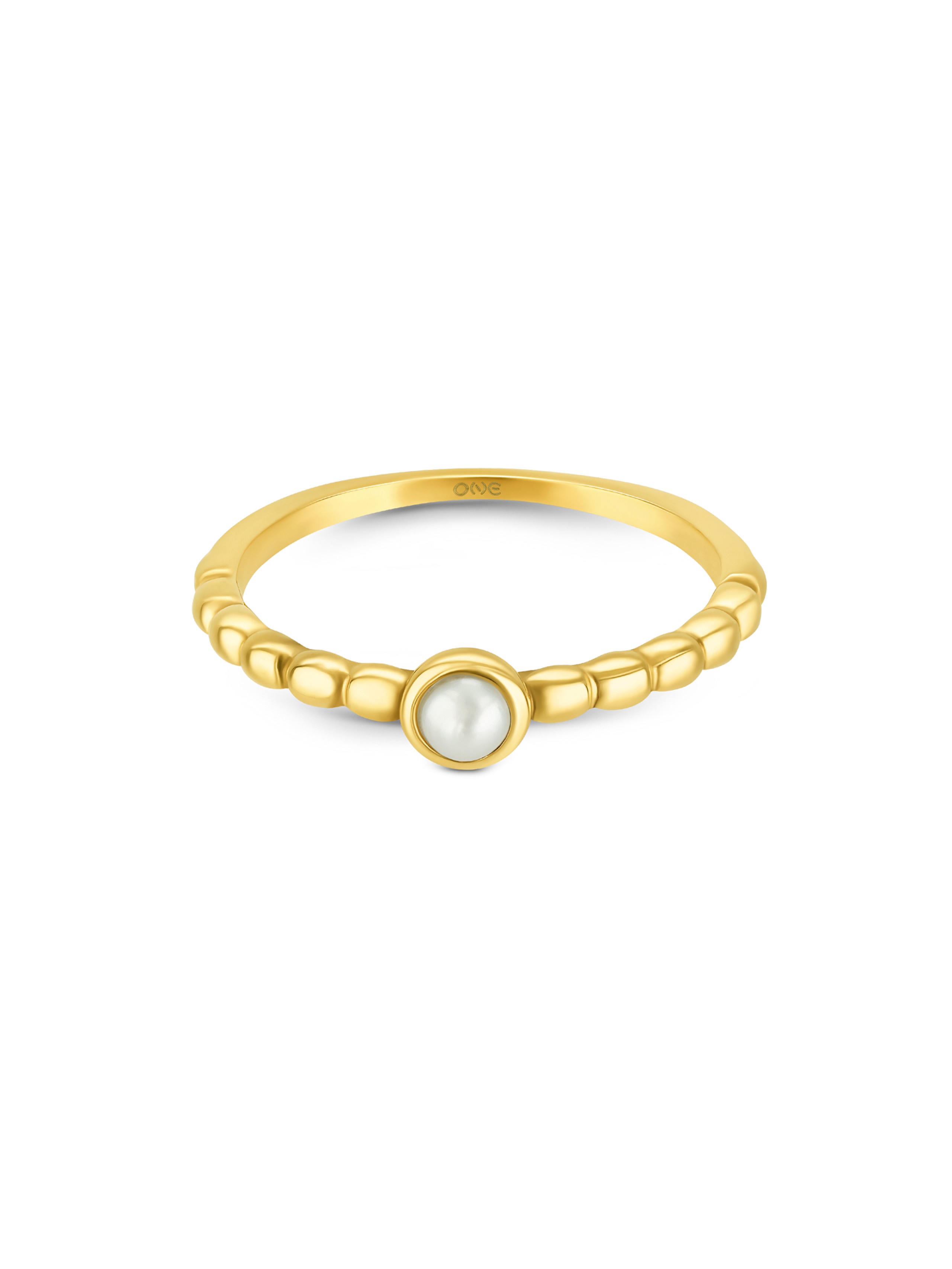 Anel One London 48 Gold