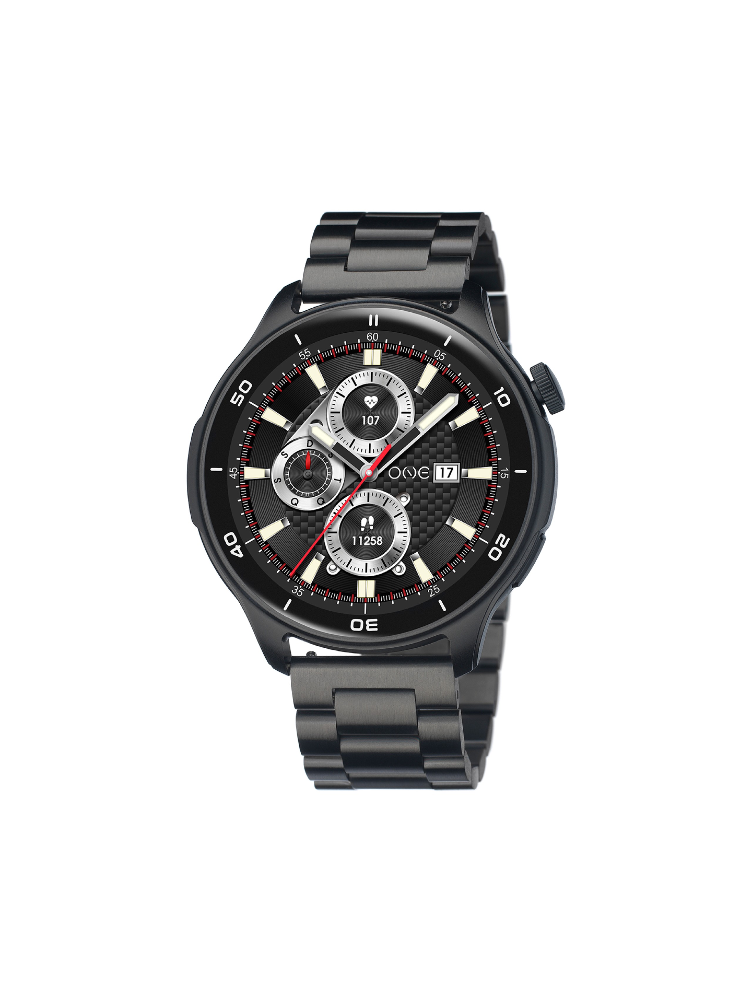 Smartwatch ONE Men Explorer GPS Zwart