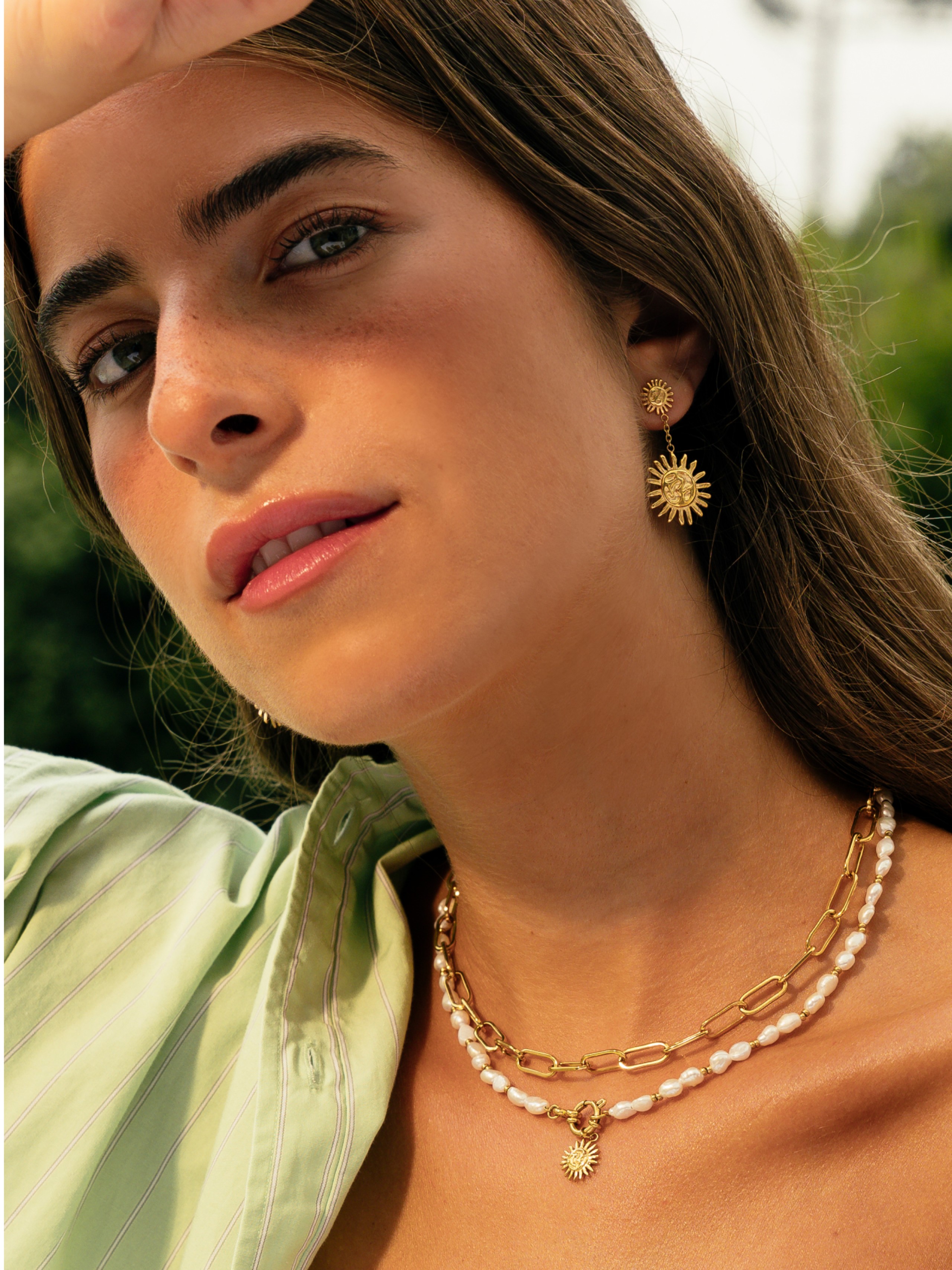 Ketting ONE Neckmess Sunsire