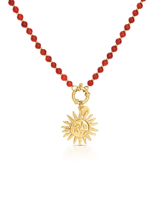 Colar One Neckmess Carmela Red