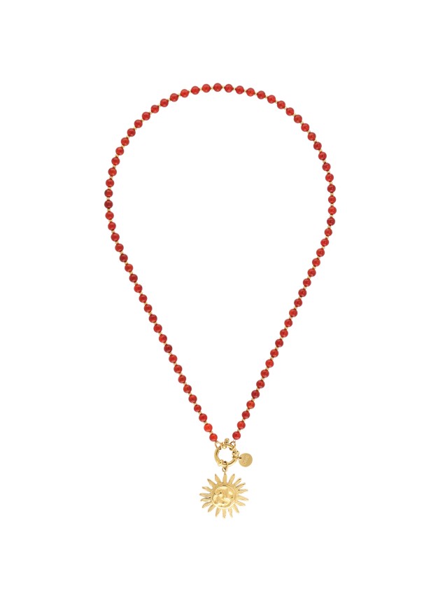 Colar One Neckmess Carmela Red