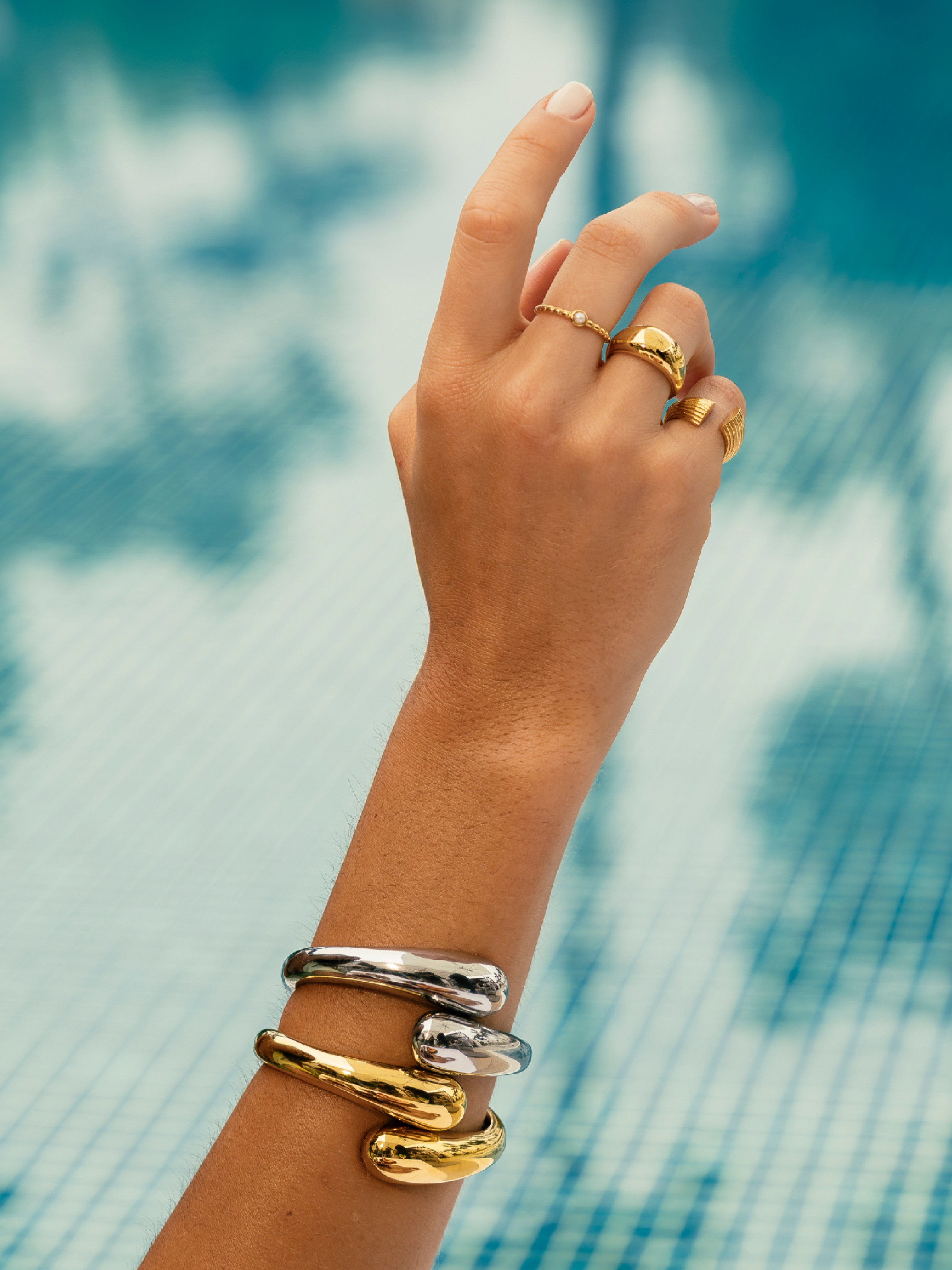 ONE Coralia Silver Bracelet