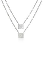 ONE Men Shield Steel Scapular Necklace ONE Men Shield Steel Scapular Necklace