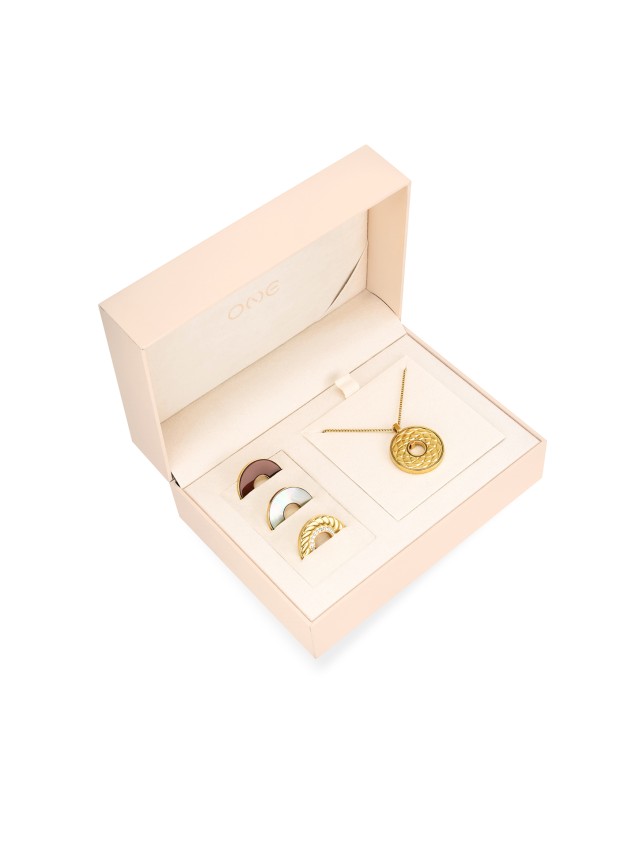 Mood Crystal ONE Necklace Set