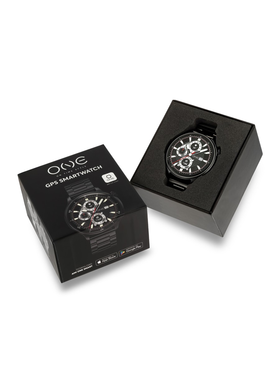 Smartwatch One Men Explorer GPS Black