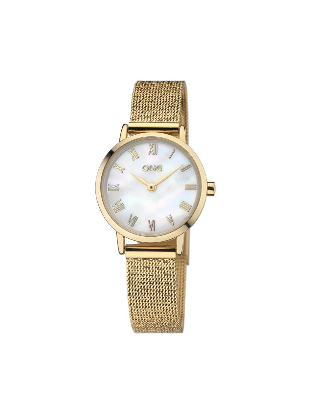Reloj ONE Aura Gold