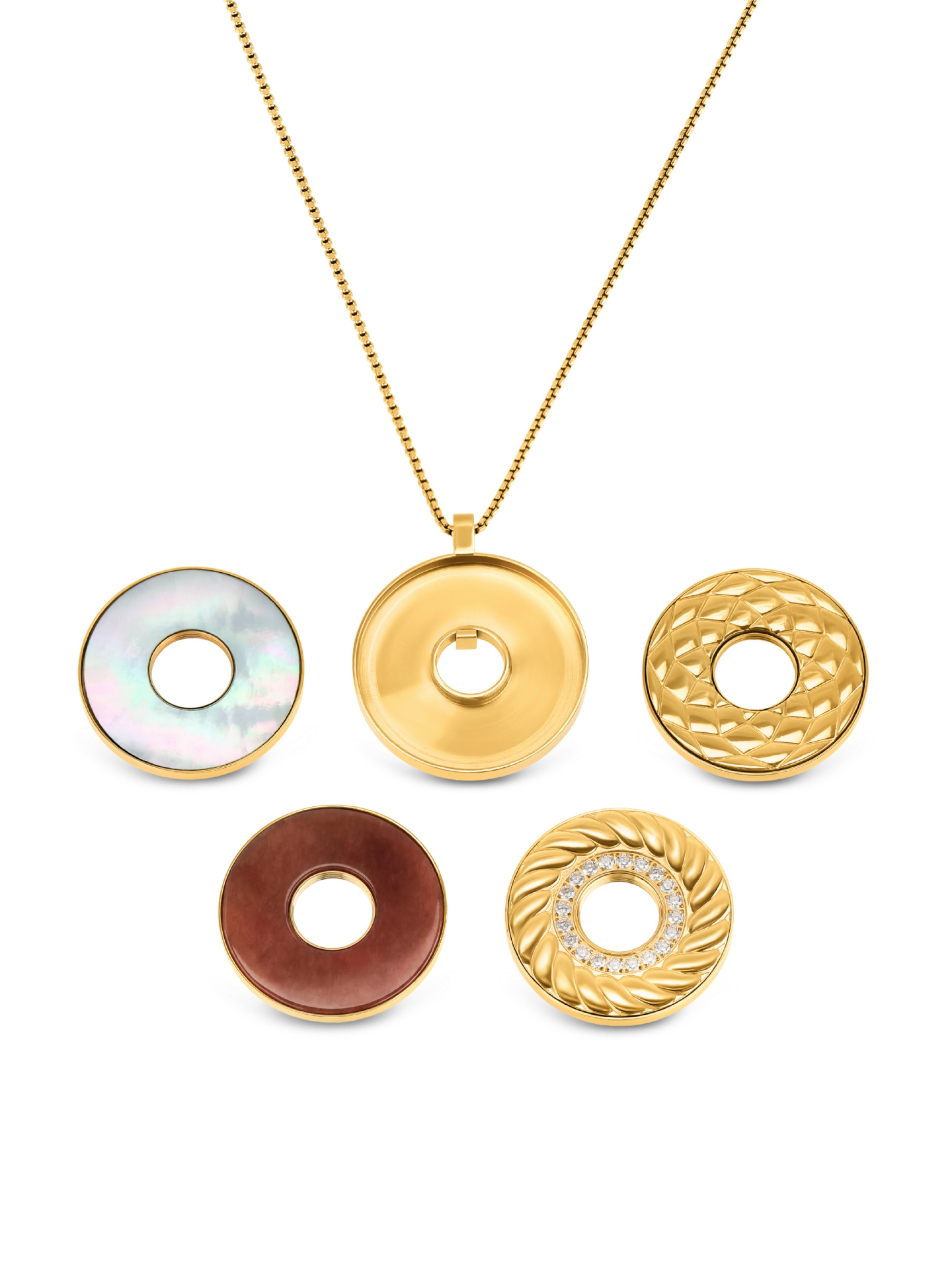 Set Colar One Mood Crystal