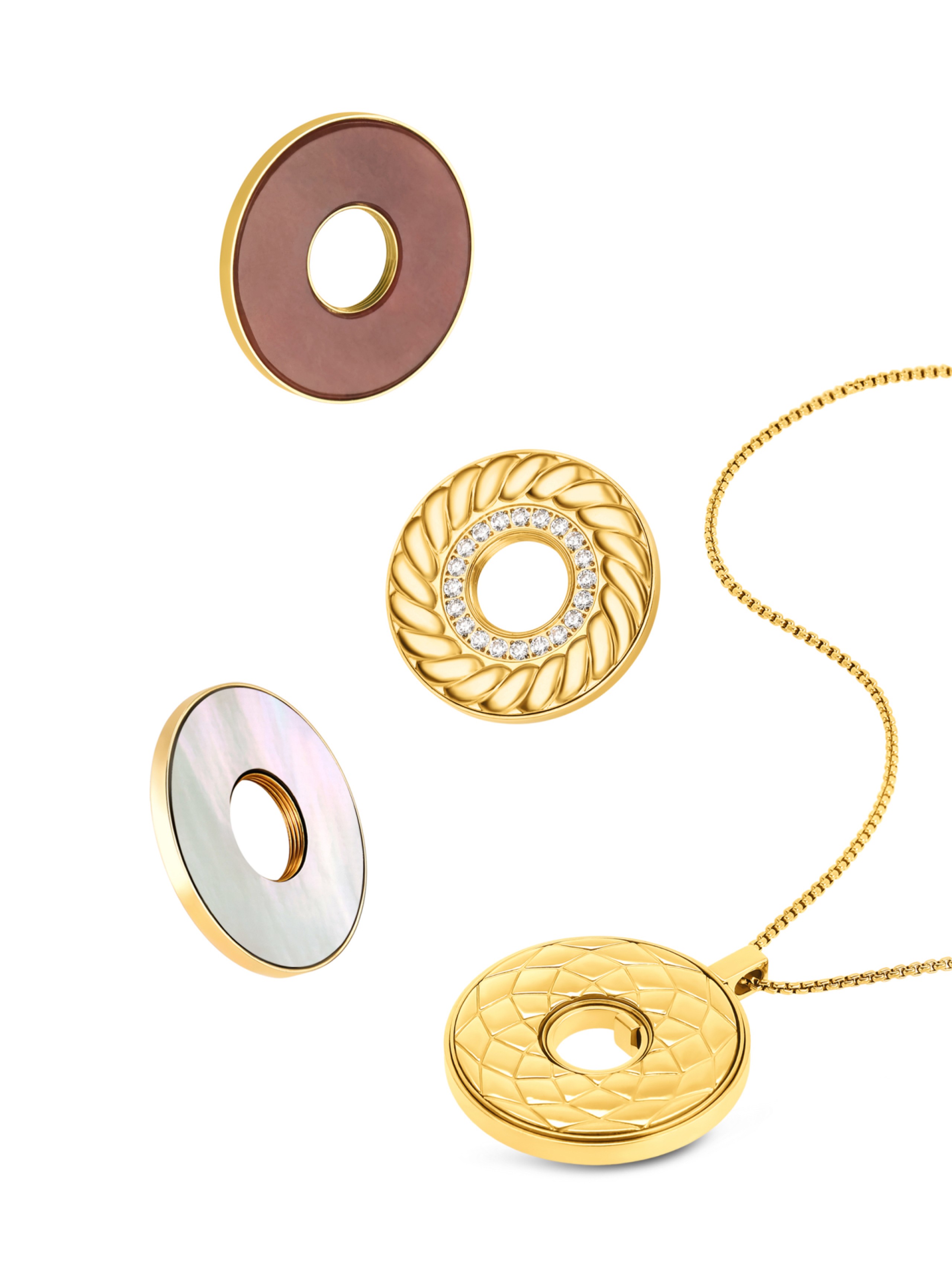 Set Colar One Mood Crystal