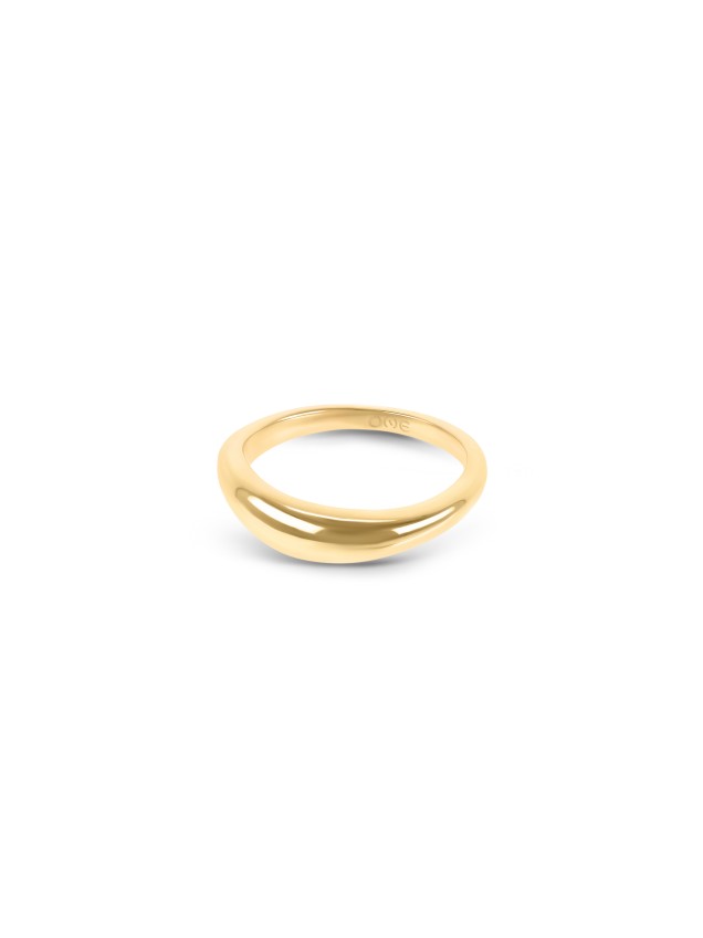 Anel One London 37 Gold