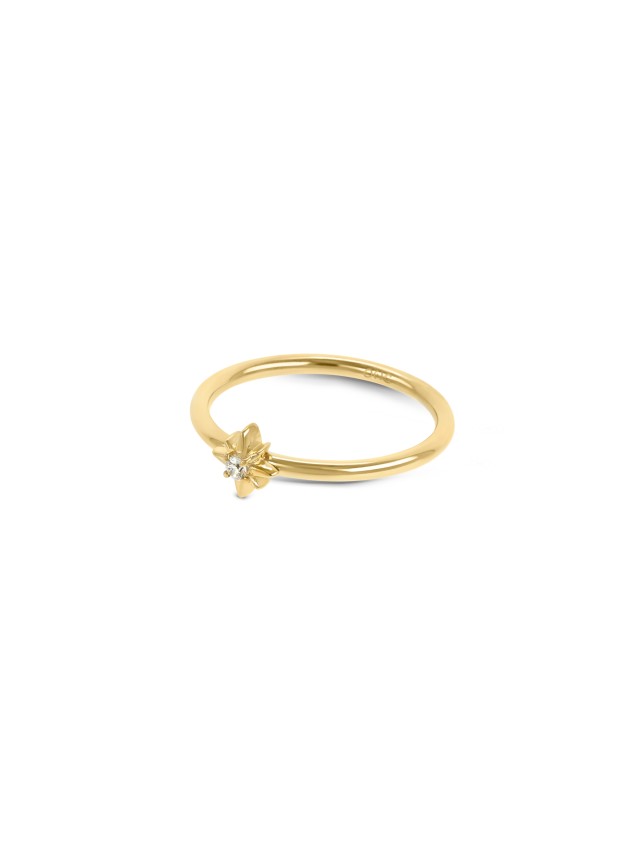 Anel One London 41 Gold