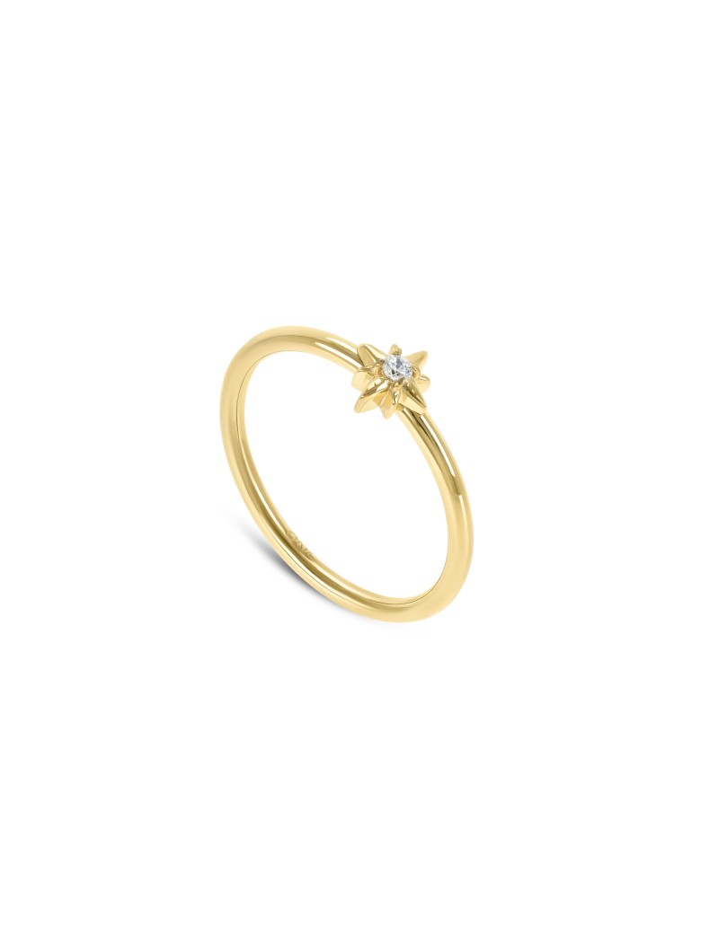 Anel One London 41 Gold