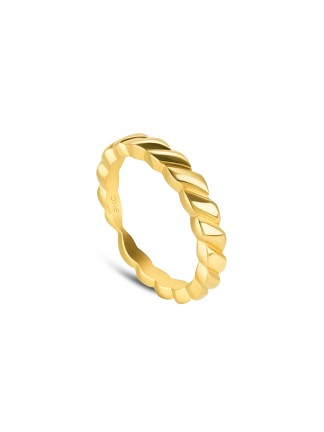 Anel One London 50 Gold