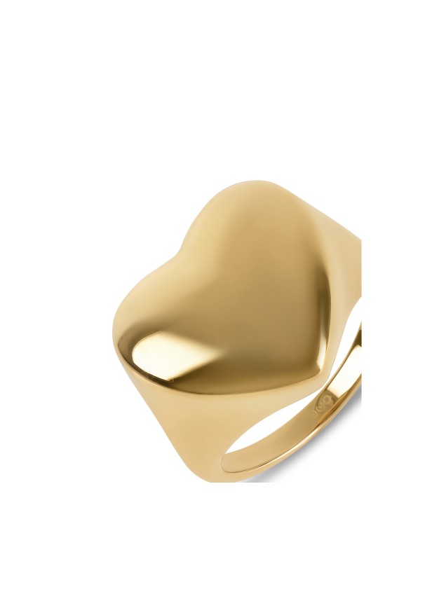 Anel One Crazy Heart Big Gold
