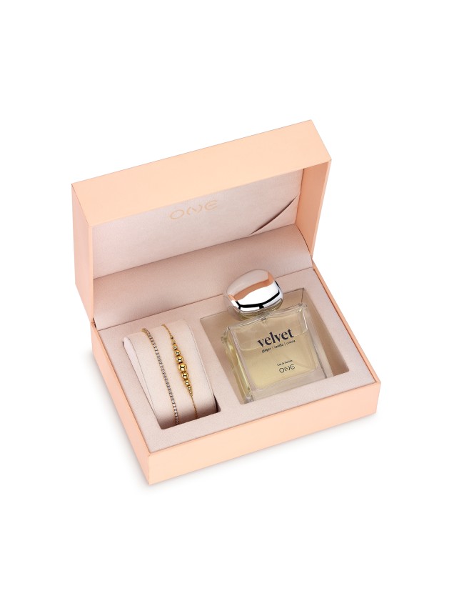 Perfume & Bracelets Set ONE Velvet