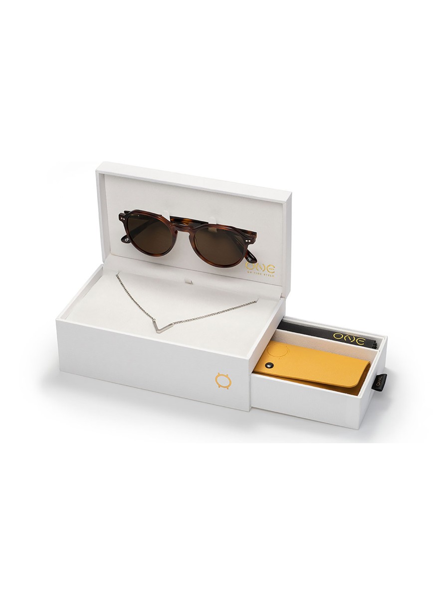 Lunettes de soleil One Active marron