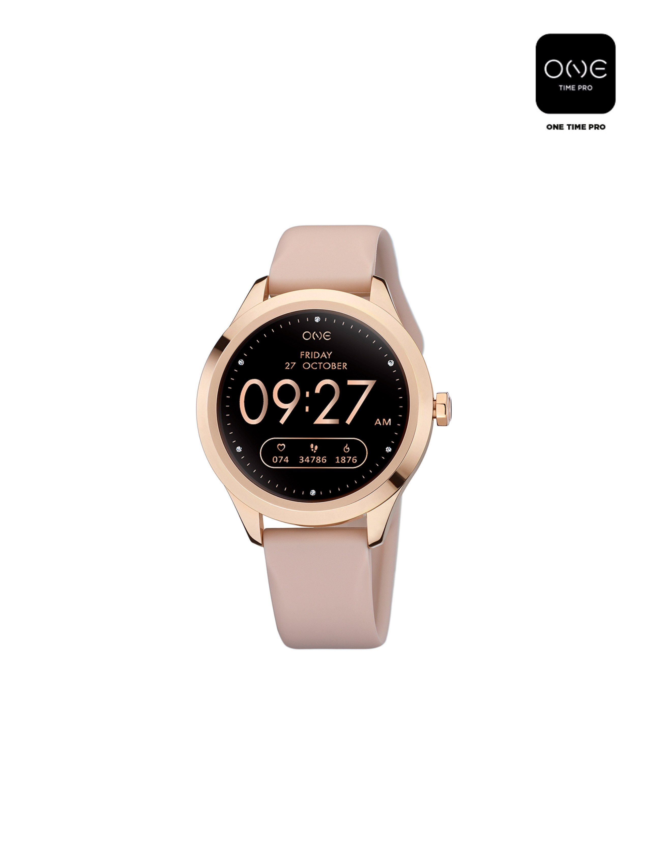 Smartwatch ONE Mini Rosegold Silicone