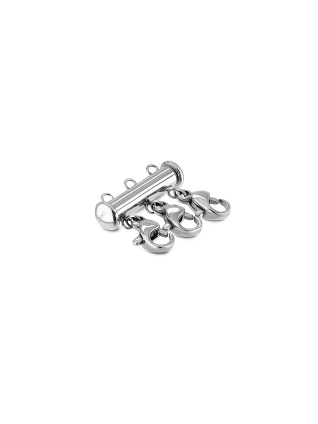 ONE Multiple Clasp Silver