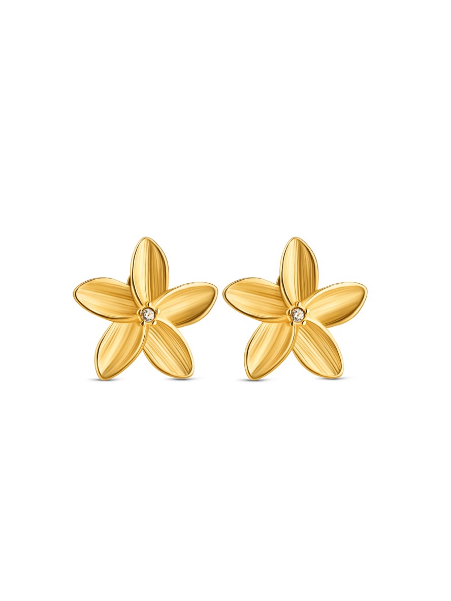 Brincos One Senhora Fleur Gold