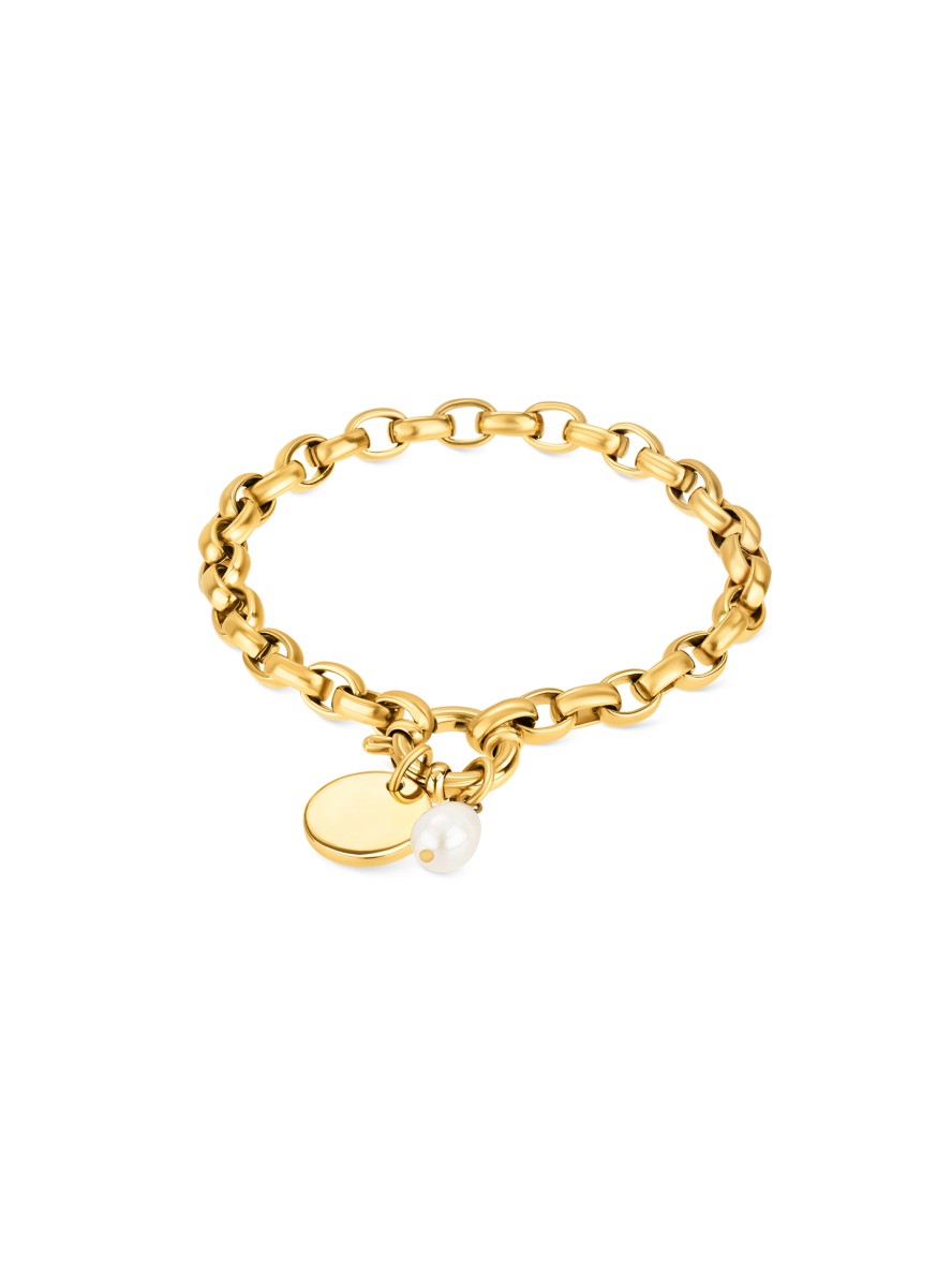 Pulseira One Senhora Scripted Gold