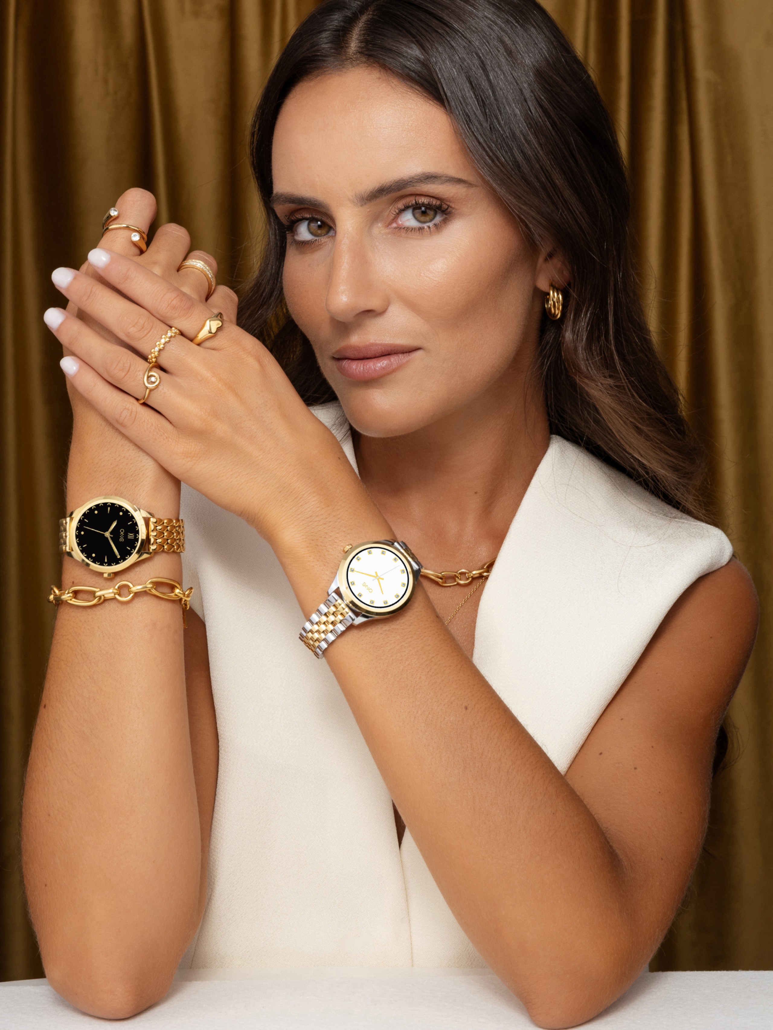 Smartwatch One Mini Gold Links