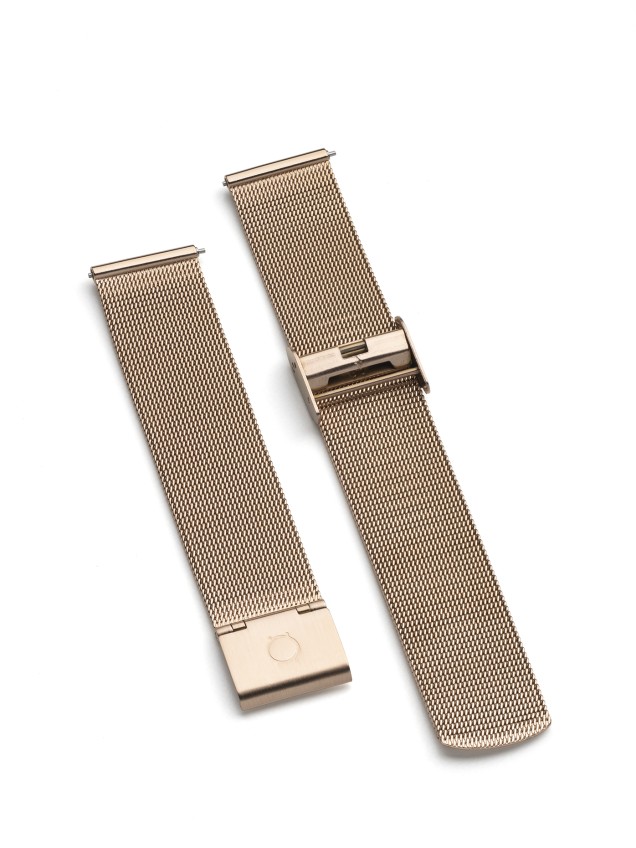 Rosegouden Mesh-Armband Smartwatch Mini ONE