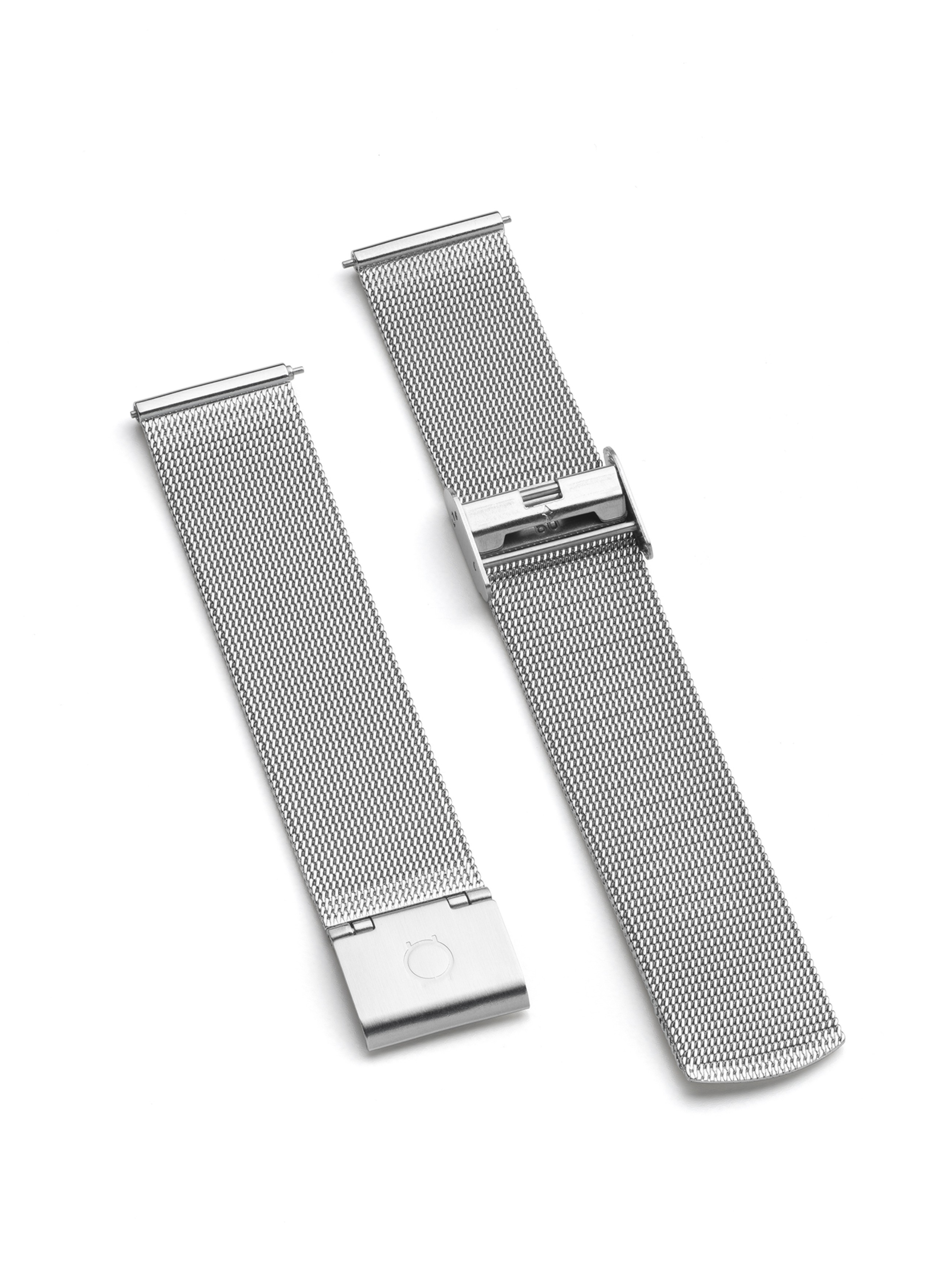 Zilveren Mesh-Armband Smartwatch Mini ONE