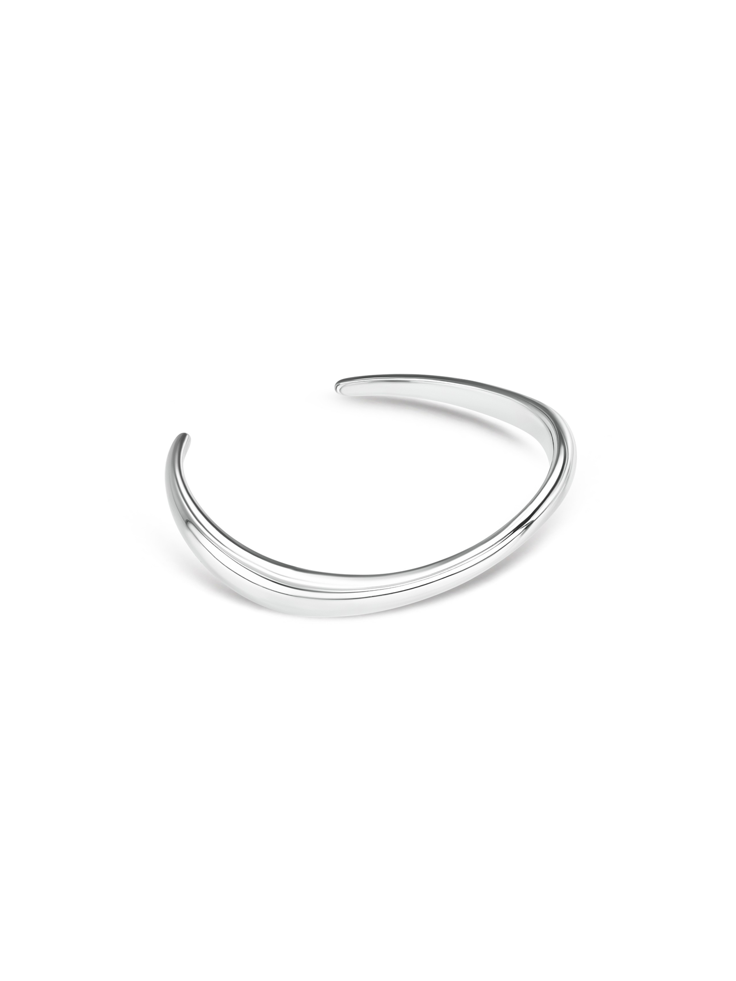 ONE Glisse Silver Bangle