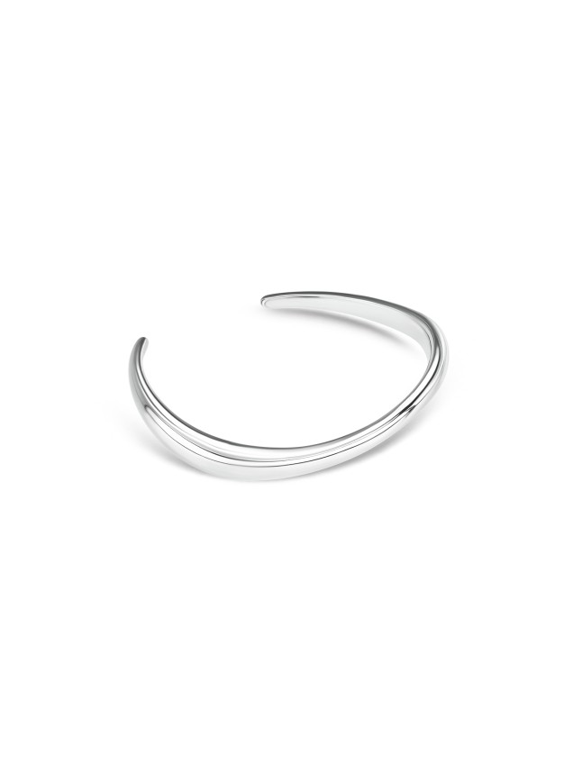 ONE Glisse Silver Bangle