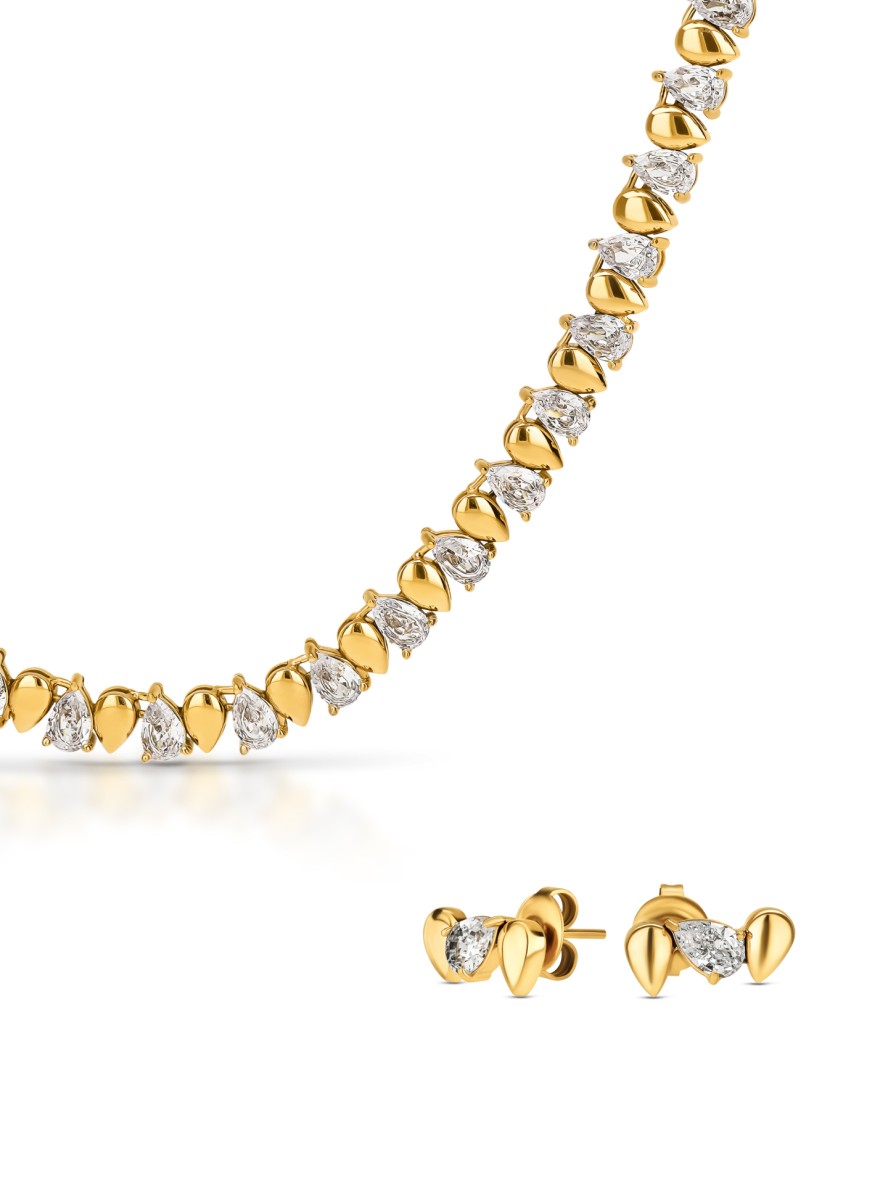 Set Collar & Pendientes ONE Star Drop