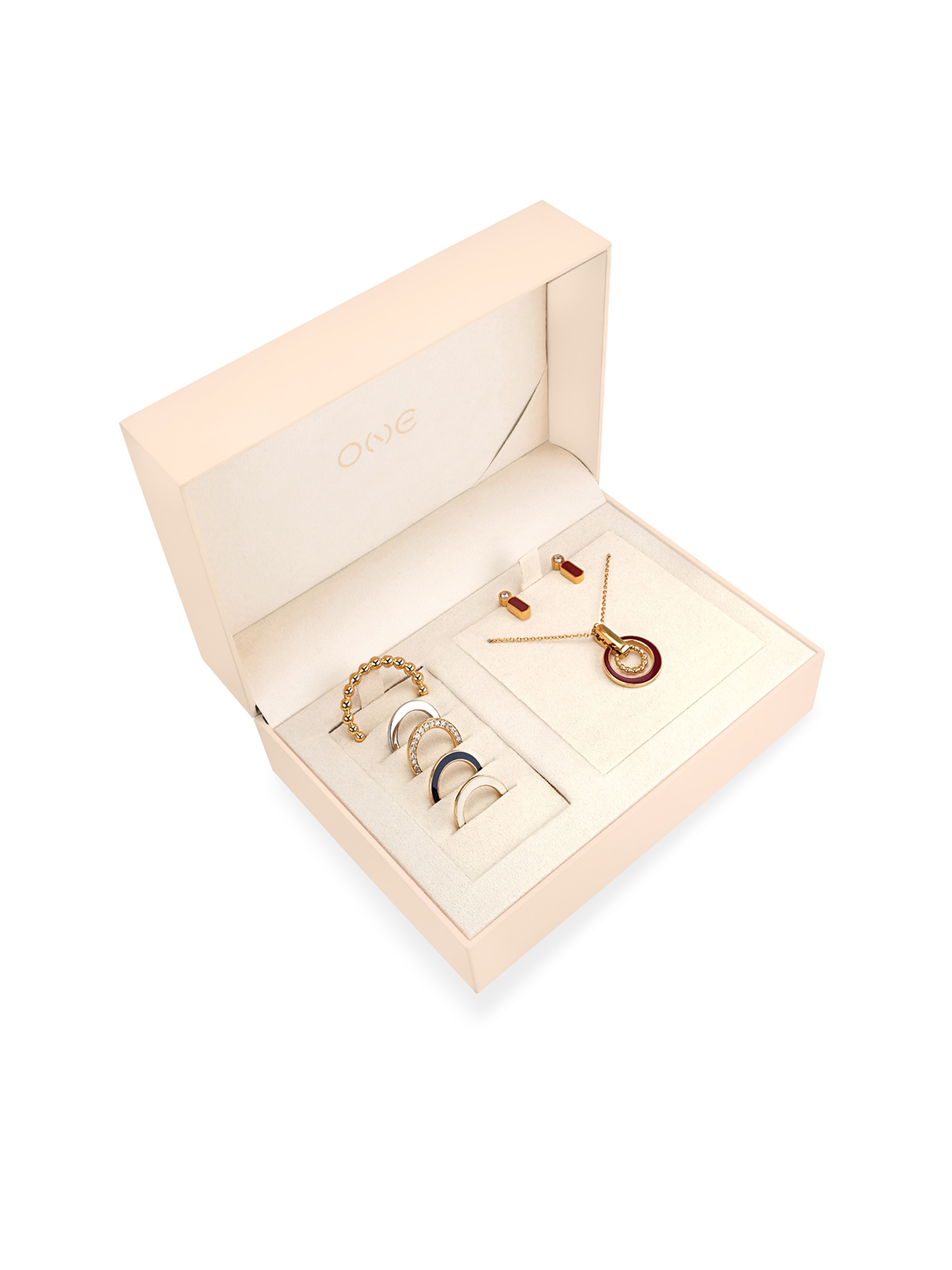 Set Colar & Brincos One Mood Rouge