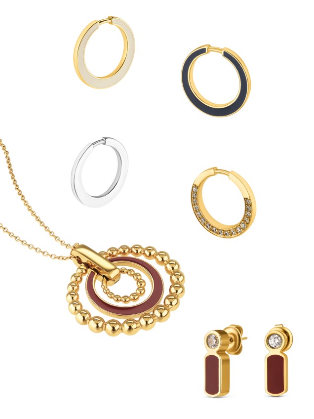 Set Colar & Brincos One Mood Rouge