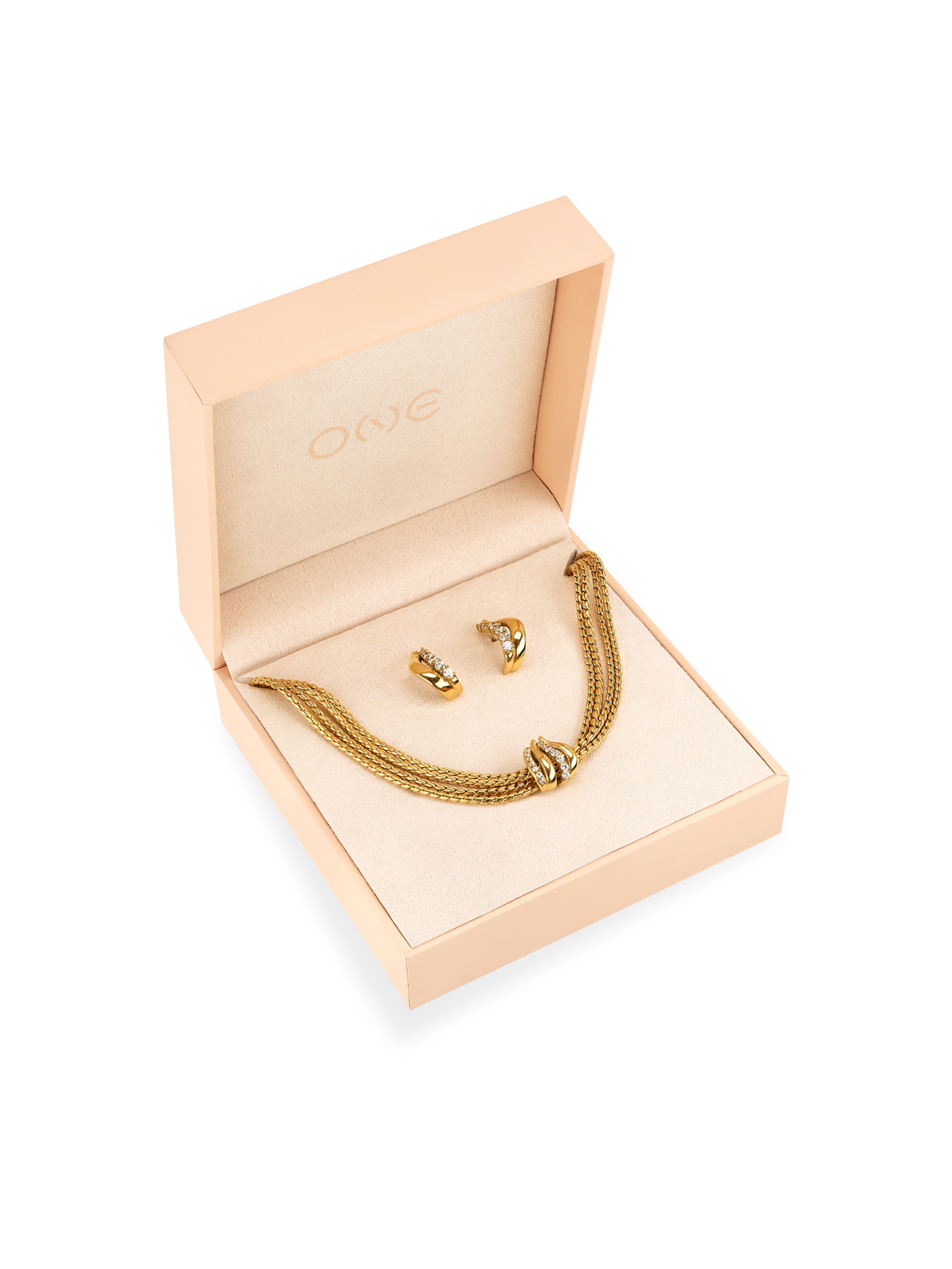 ONE Stella Ketting & Oorbellen Set