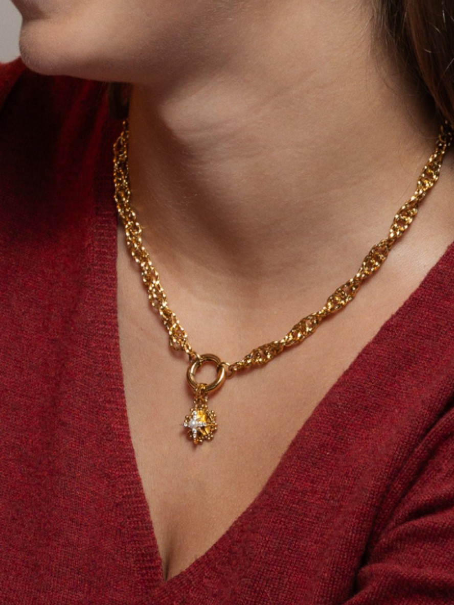 ONE Energy Master Double Union Gold Necklace