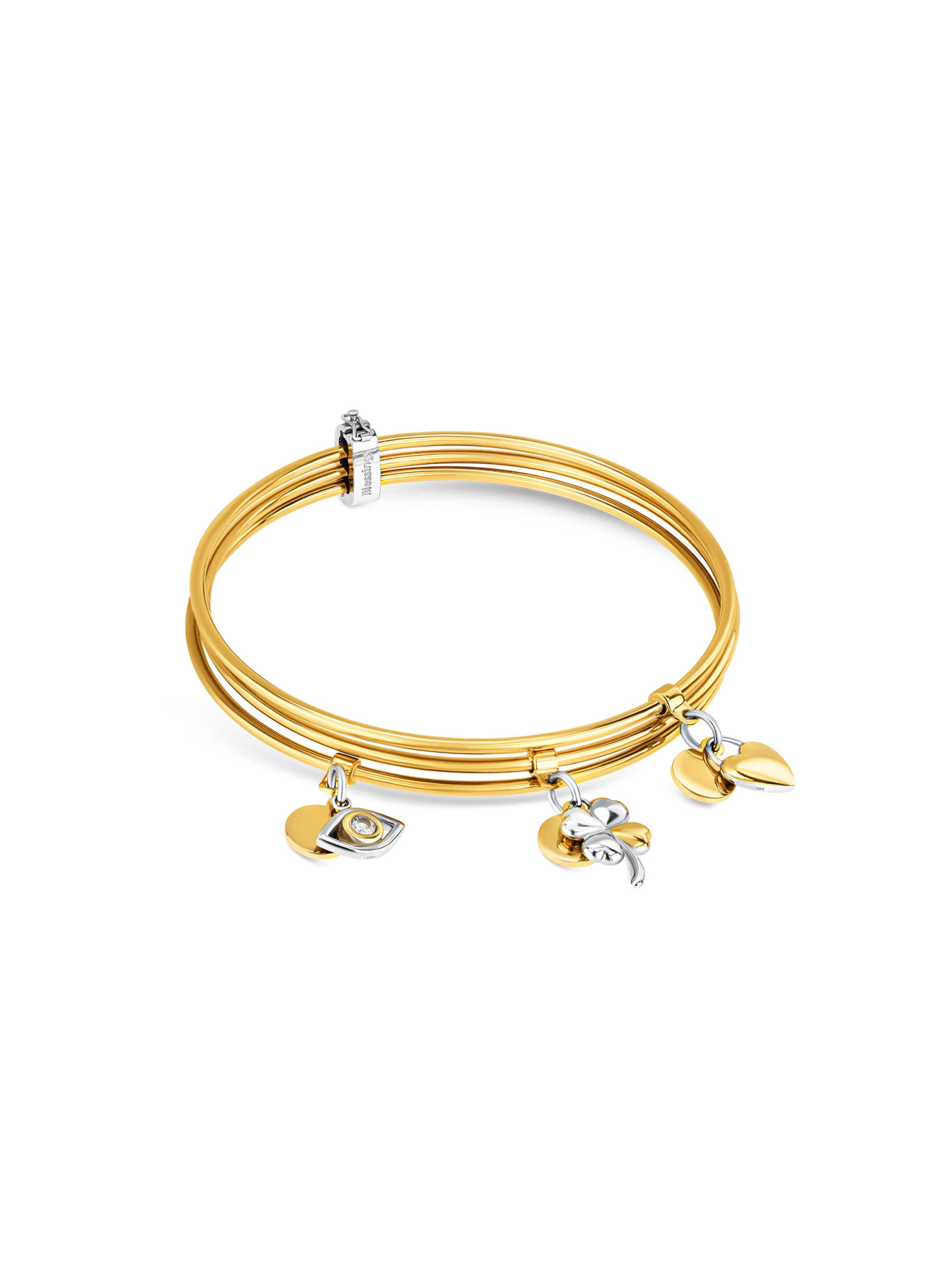 Set Bracelets joncs ONE Blessing Triple Light