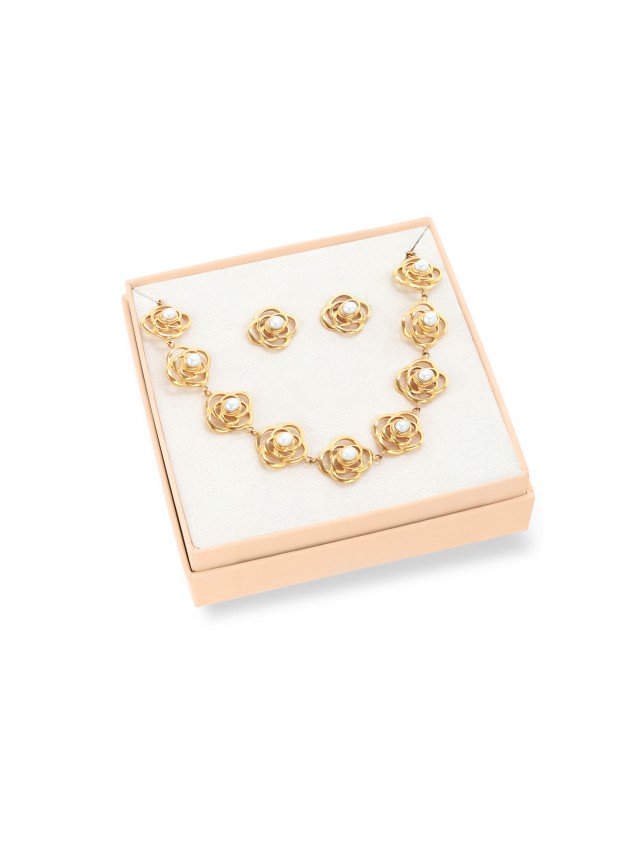 Set Collar & Pendientes ONE Rose