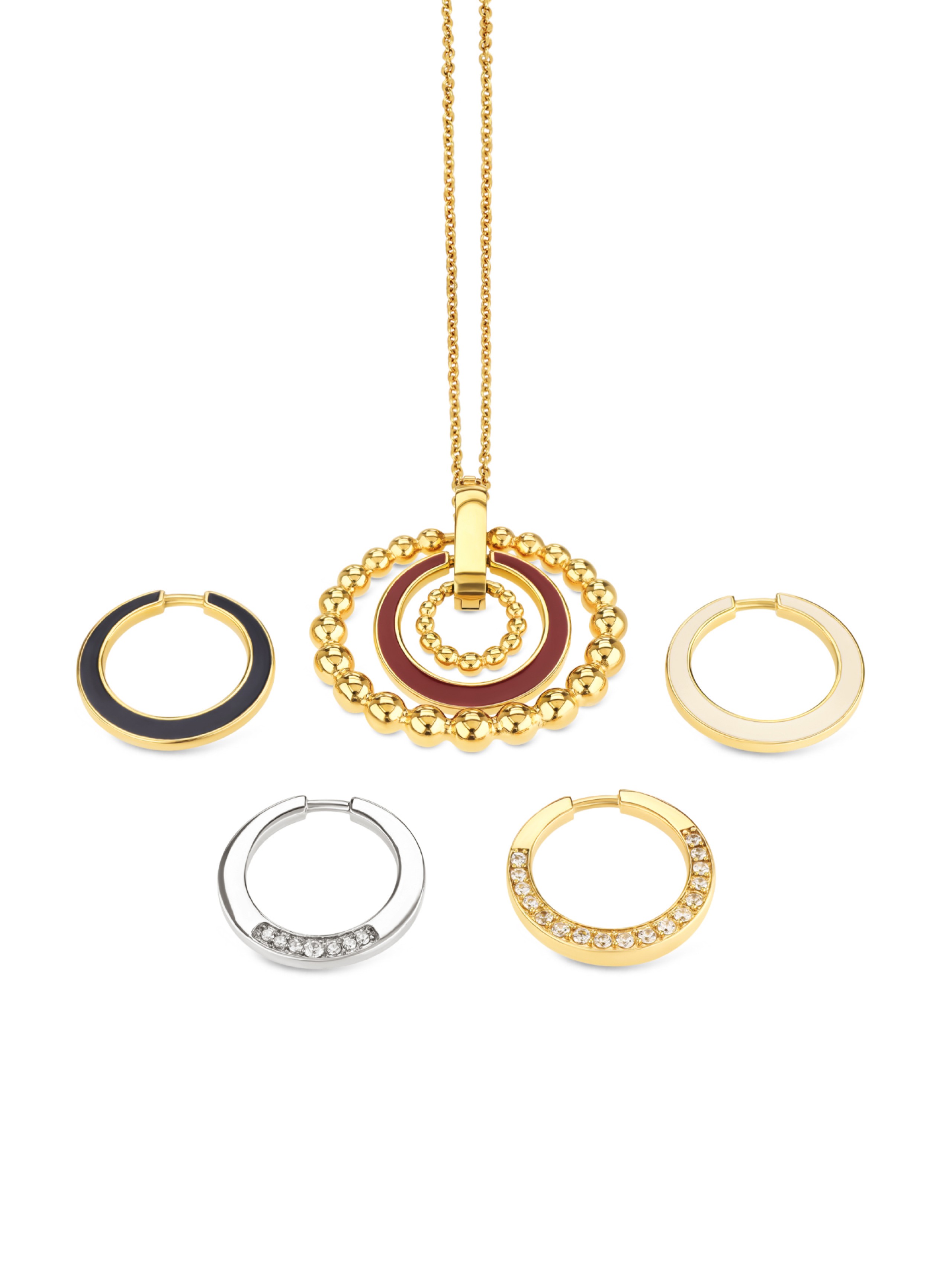 Mood Rouge ONE Necklace & Earrings Set