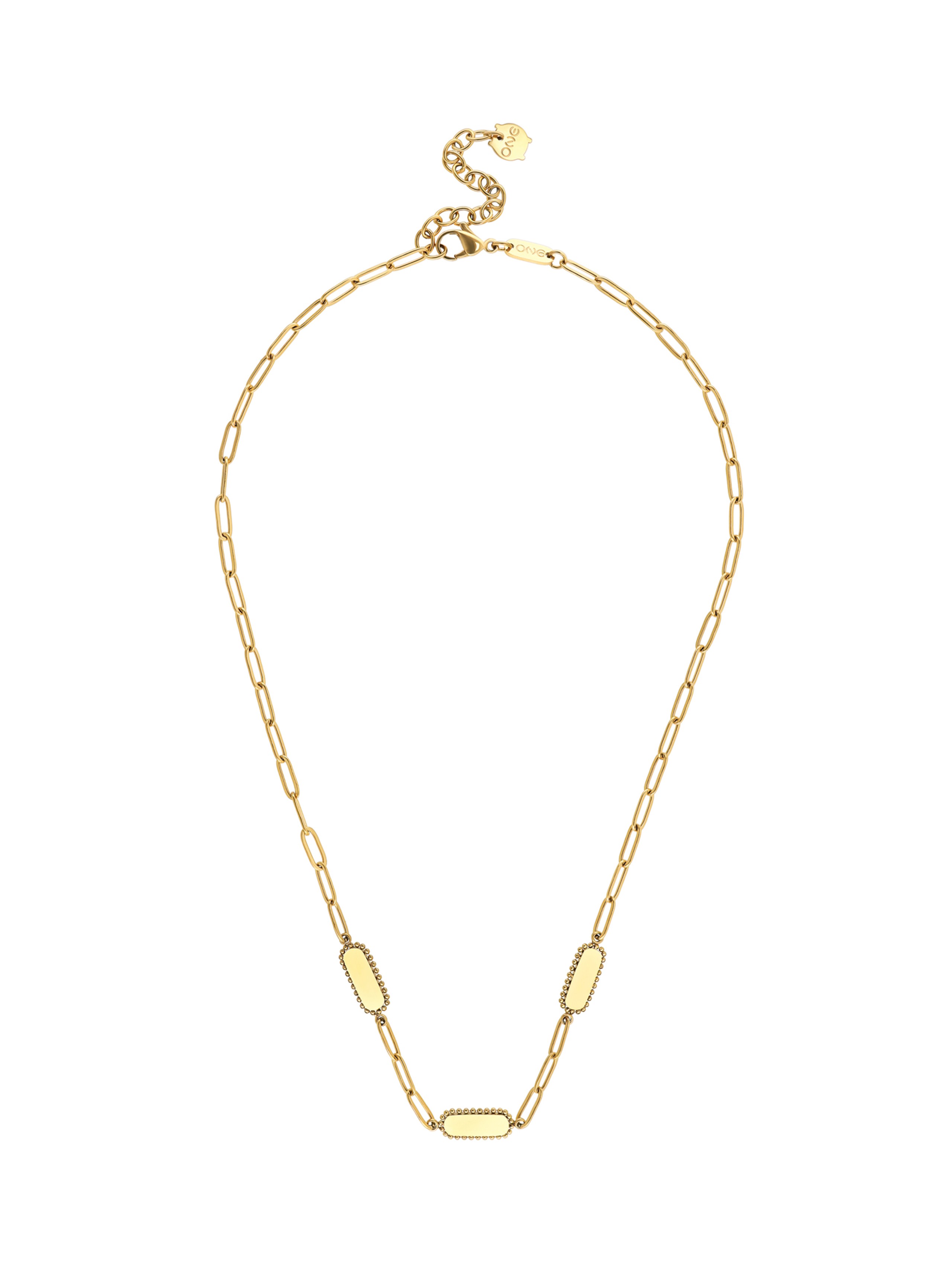 ONE Neckmess Engrave Trio Necklace