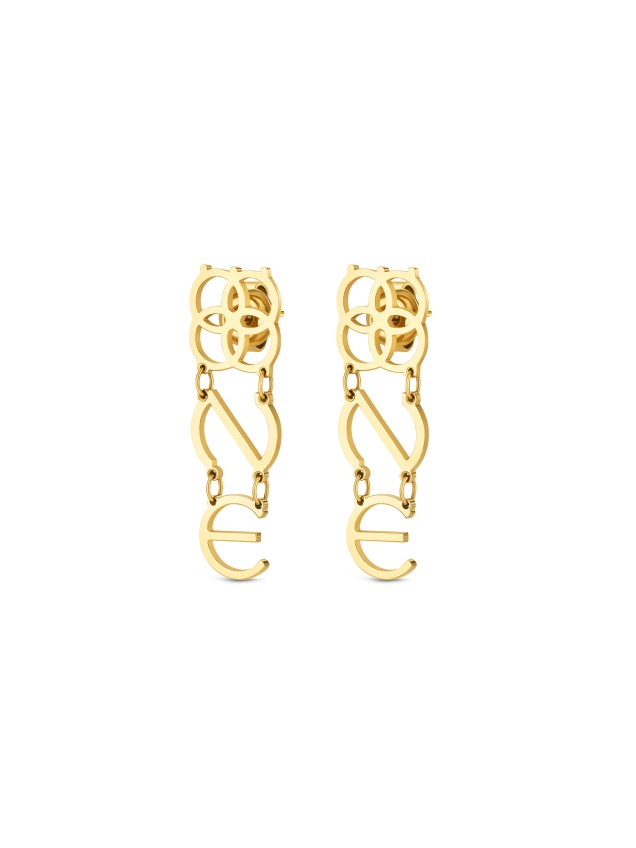 Pendientes ONE Iconic Script