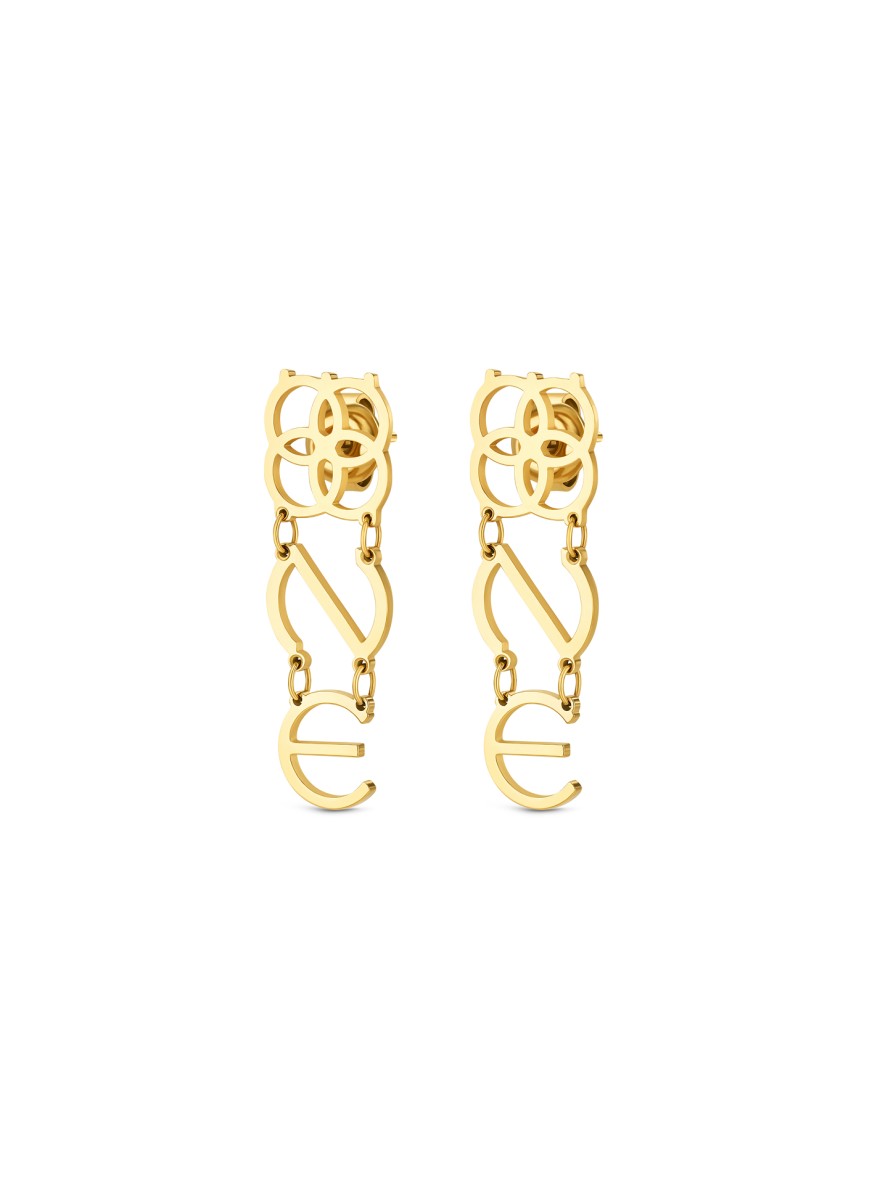 Pendientes ONE Iconic Script