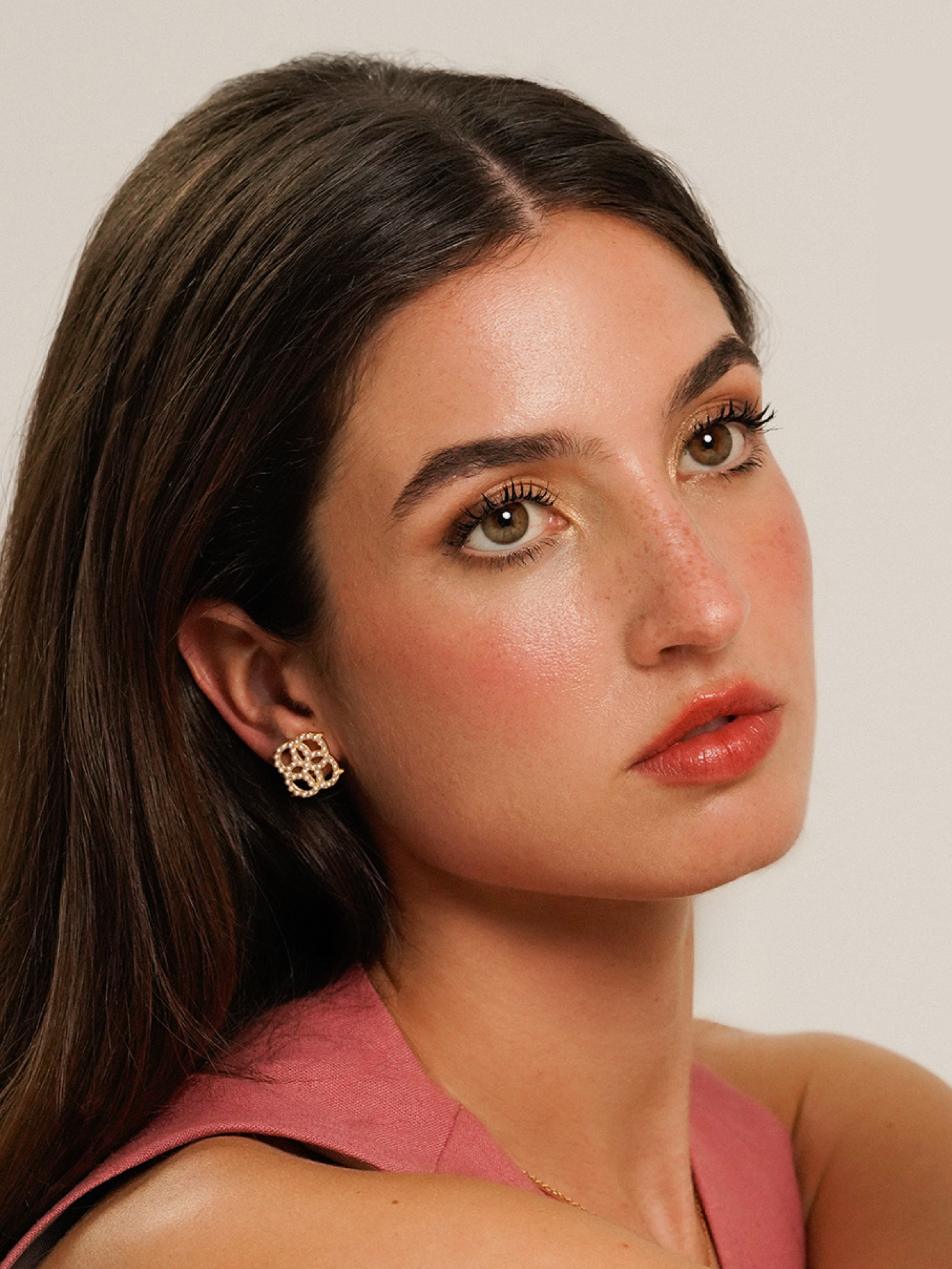 Pendientes ONE Iconic Shine Pearl