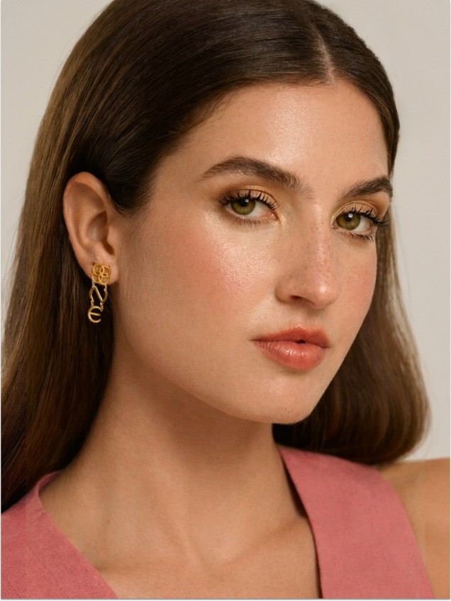 Boucles d’Oreilles ONE Iconic Script Boucles d’Oreilles ONE Iconic Script