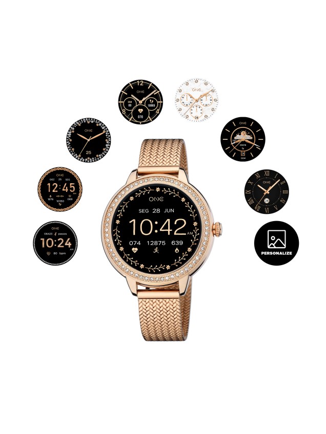 Smartwatch One Mini Spark Rosegold