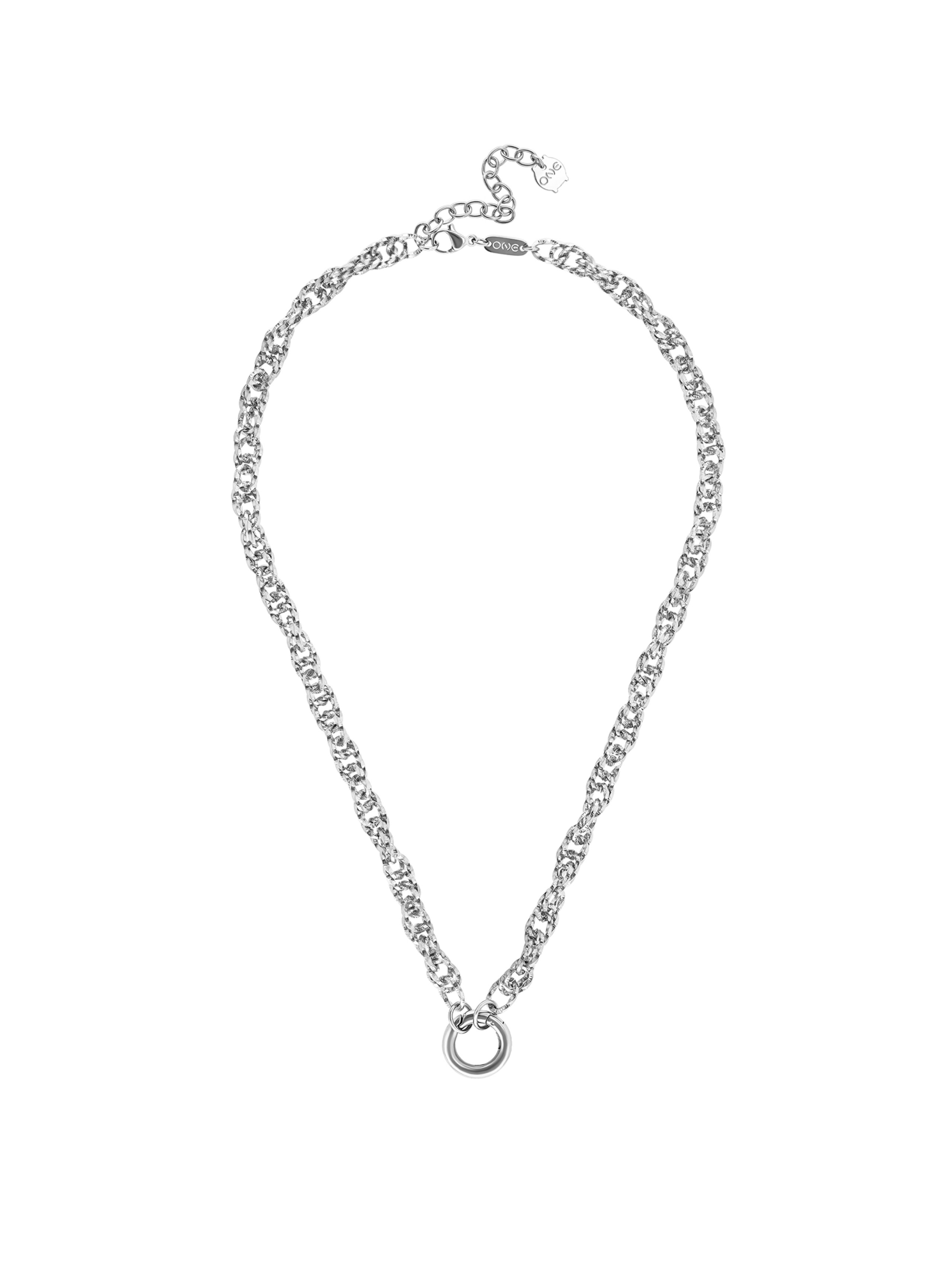 Colar One Energy Master Union Double Silver