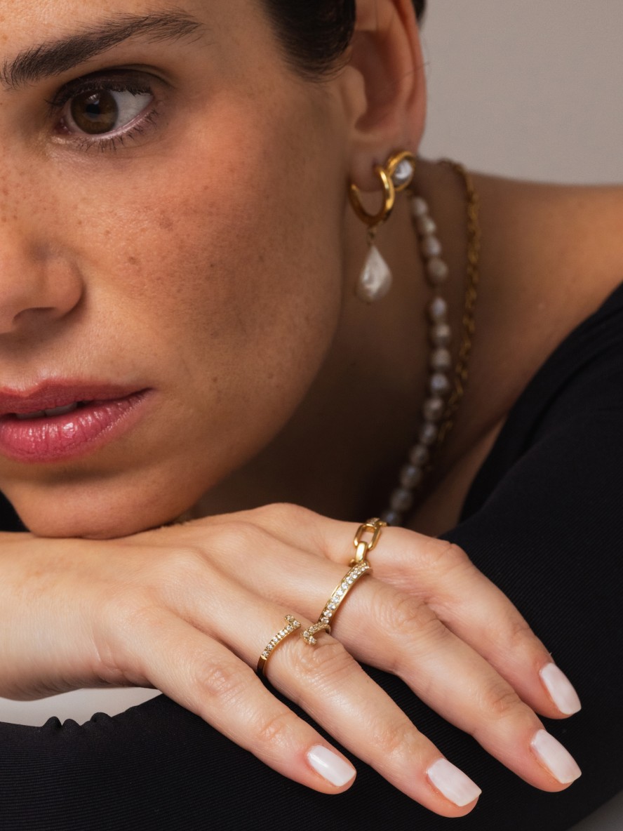 Bague One London 34 Gold