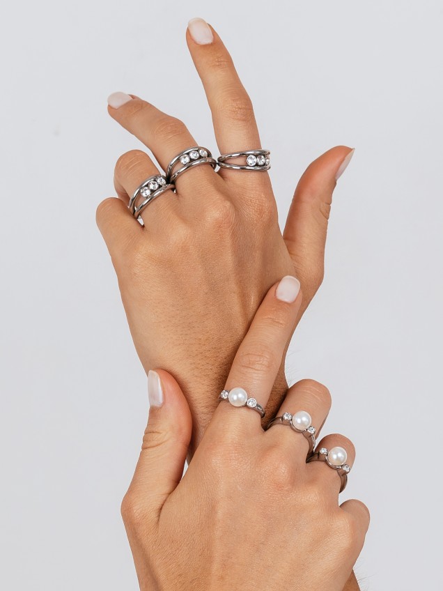 ONE Bright Star Double Ring