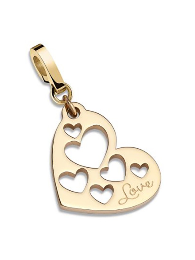 Charm Energy Coraz�n Amor Oro Grande