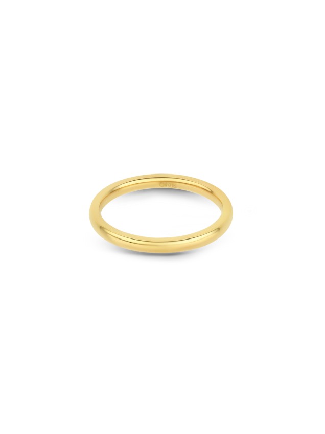 Anillo ONE London 44 Gold
