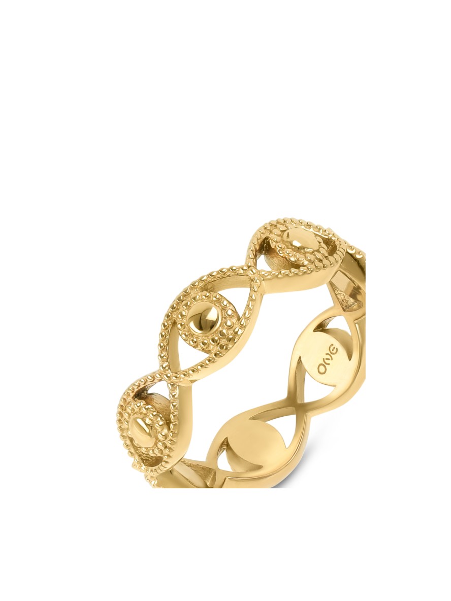 Bague One Evil Eye Gold